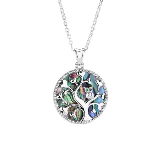 Collier Arbre de Vie Argent anti-allergie pour peaux sensibles et délicates