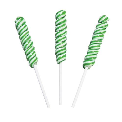 Green Mini Unicorn Pops, Lime Flavor, 24 Count