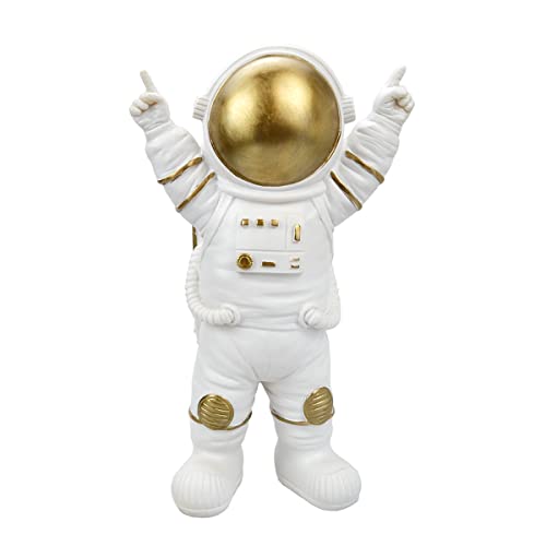 Astronauten-Statuen Skulptur Figur Ornament Home Arts and Crafts Desktop Accessories Tischdekoration Ständer Cover