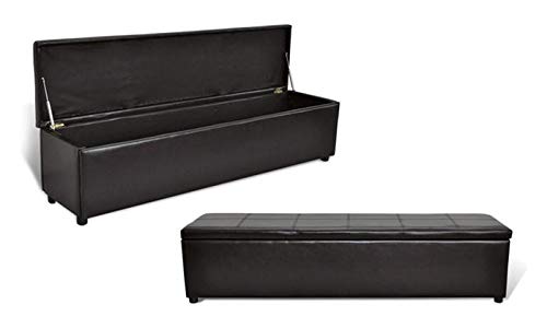 A to Z FurnitureA to Z Furniture - Leatherette Storage Benches in Black Color - Medium Size