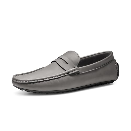 Bruno Marc Men's Slip-on Penny Loafer Suede Driving Shoes