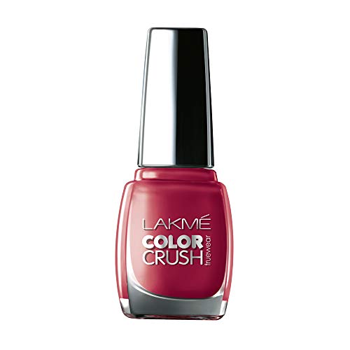 Image of Lakme True Wear Color Crush Nail Color, Shimmery Finish, Shade 43, 9 Ml
