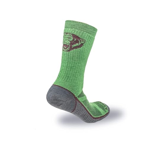 Fish Monkey Mediumweight Boot-Crew socks Sage L