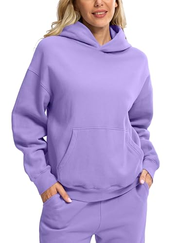 G Gradual Hoodies for Women Oversized Fleece Sweatshirt with Pocket Loose Fit Casual Athletic Workout Pullover