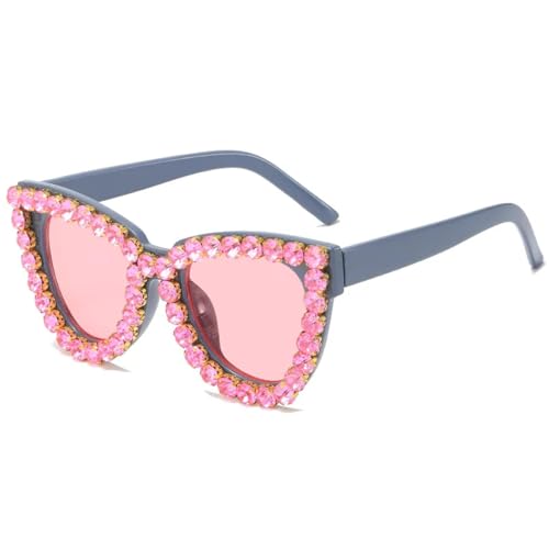Lunettes de soleil strass luxe pour sublimer un regard fatigué avec élégance