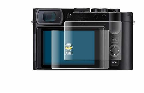 brotect 3D Curved Screen Protector compatible with Leica Q3 (2 Pack) - Full Screen Coverage