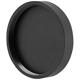 Wodsty Teleskop-Staubschutzkappe mit M54 x 0,75-Gewinde, für CNC-gefräste eloxierte Aluminium-Objektiv-Schutzkappe, astronomische Teleskope und Kameraobjektive, für Rot/Schwarz