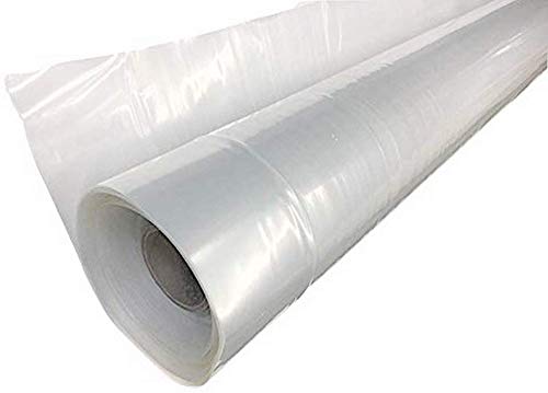 4 Year Clear Greenhouse Film 6 mil Thickness (12'W x 28'L)