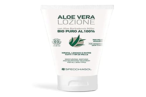 Specchiasol - Specchiasol Aloe Vera Lozione Bio 100% Puro Idratante Lenitivo 150ml - 982885372