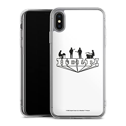 DeinDesign Coque magnétique Coque avec MagSafe Compatible avec Apple iPhone XS Max The Beatles Help! Rock ‘n’ Roll - Les Beatles, Paul McCartney, John Lennon, RIngo Starr, George Harrison DeinDesign Coque magnétique Coque avec MagSafe Compatible avec Apple iPhone XS Max The Beatles Help! Rock 'n' Roll