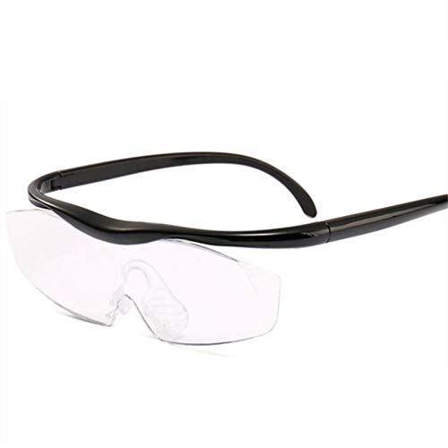1.8 times Magnifying Glass Reading Glasses Big Vision 250% Magnification Vision Presbyopic Glasses Magnifier Eyewear +300