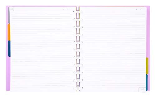 Talia Discbound Notebooks, Planner, Customizable, (Spring Pink, Letter (8.5In X 11In)) #TOP1