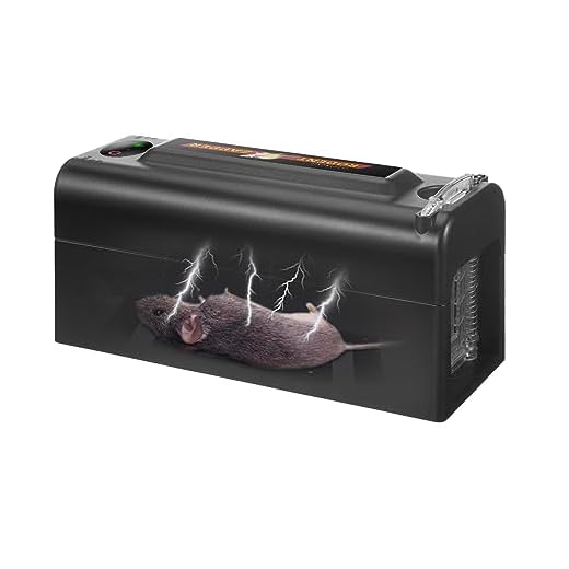 Electric Mouse Traps Indoor for Home, Humane Rat Trap for House Indoor Outdoor with Upgraded Anti-Escape Door & 6000V-9000V Electrical Voltage, Reusable Pest Control Trap for Rats Mice Chipmunks