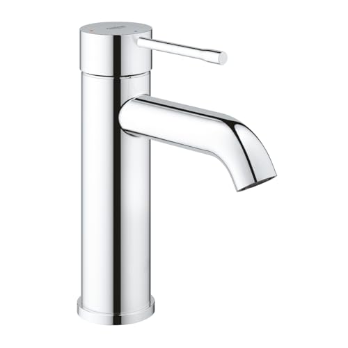 GROHE Einhand-Waschtischbatterie ESSENCE S-Size · Push-open-Ablaufgarnitur chrom