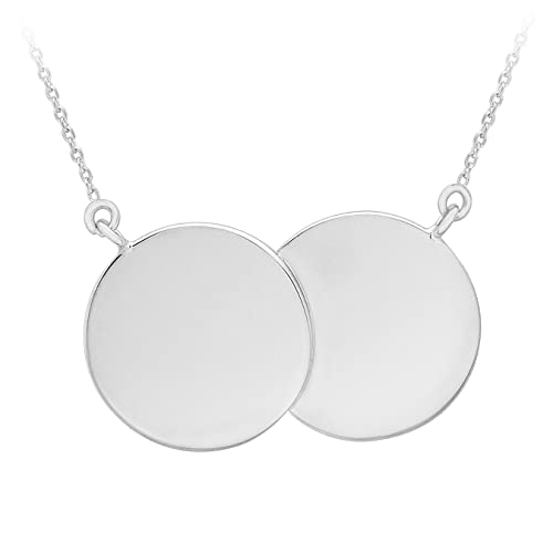 Collier court pour Femme en Argent sterling 925 au quotidien Tuscany Silver 8.19.5830