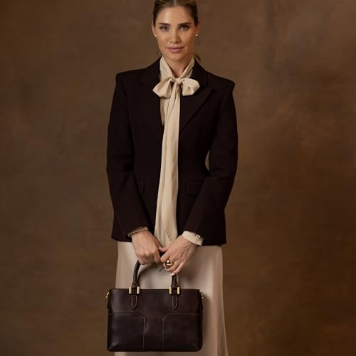 Bolso de cuero genuino para mujer - Time Resistance miniatura 2