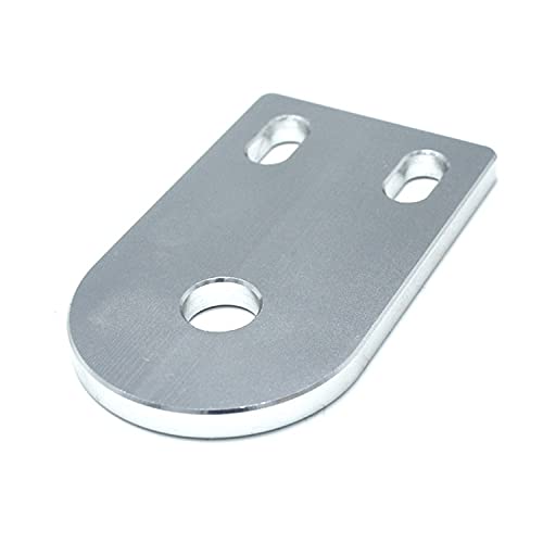 Lysee 3D Printer Parts & Accessories - 3D Printer Parts,T8 Screw Mandrel Support Plate 2020 2040 Aluminum Profile Mount Fixing Plate - (Color: Black)
