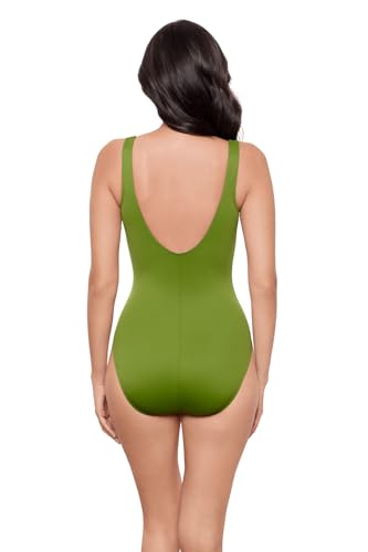 Miraclesuit 2023 Cruise Women's Razzle Dazzle Zipt One Piece Swimsuit3