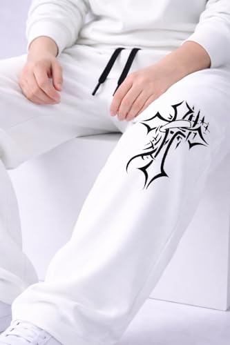Image of Men Baggy Regular Fit Track Pants