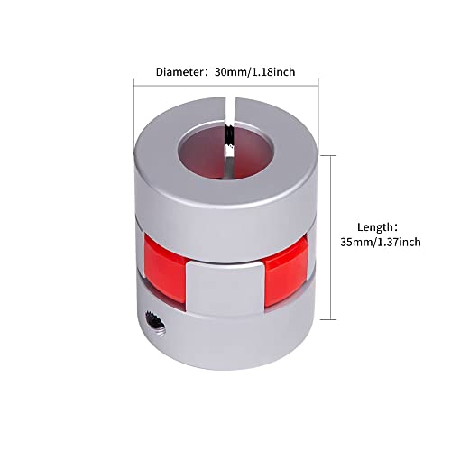Sinoblu ML30351214 12Mm To 14Mm Aluminum Shaft Coupling, Flexible Spider Coupling D30 L35 thumb #1