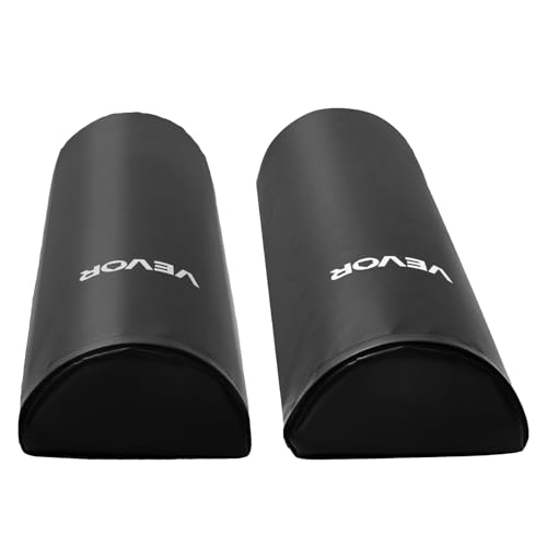 VEVOR Fußball Tackling Dummy PVC Step-Over-Dummy, hochdichtes Schwamm-Blocking-Pad (1080 x 310 x 155 mm), robuste Trainingsdummies mit Griffen, ideal für Beinarbeitsübungen, Sporttraining, 2 STK.