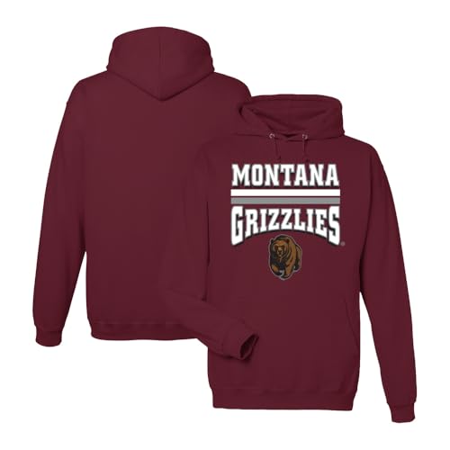 License Champs Montana Grizzlies | Official NCAA College Game Day Merchandise | VNPMNT001B, L.C.113, MRN, 2XL Maroon