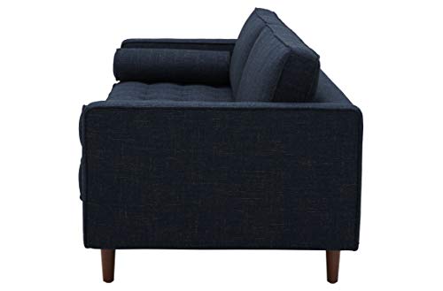 Amazon Brand – Rivet Aiden Mid-Century Modern Sofa Couch (86.6"W) - Wathet Blue #TOP2
