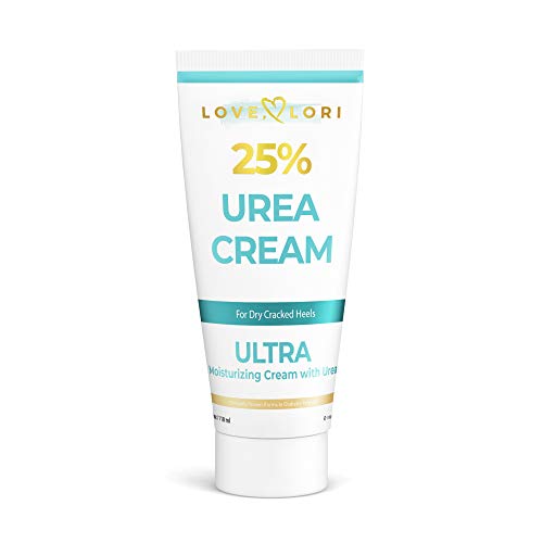 Urea Cream 25% Foot Callus Remover Cream 4 oz Cracked Heel And Hand Treatment Moisturizes and Rehydrates Feet, Knees & Elbows - For Thick, Cracked, Rough, Dead & Dry Skin - 100%