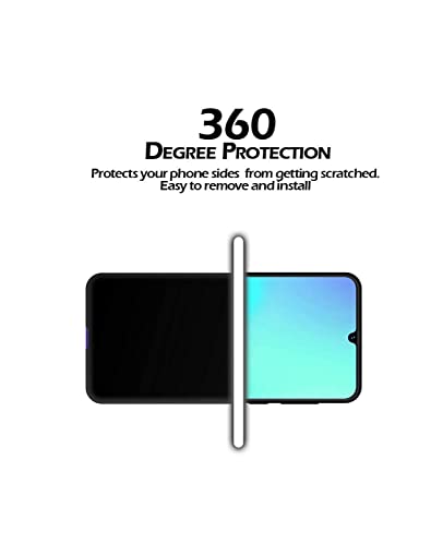 Image of Mobile Back Cover Case for Nokia 5.1 (Silicone Case|CameraProtection|Black SC1510)