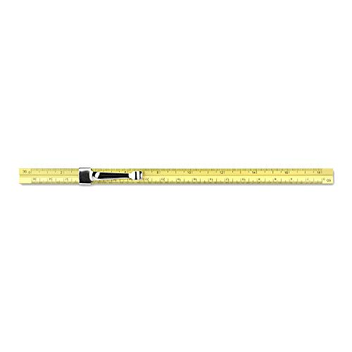 Image of Alumicolor Aluminum Engineer Pocket Drafting Scale With Clip, 6IN, Gold