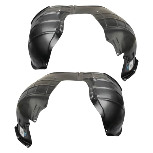 Image of TRQ Front Inner Fender Liner Set Compatible with 2018-2022 Chevrolet Equinox GM1248261 GM1248278 GM1249261 GM1249278
