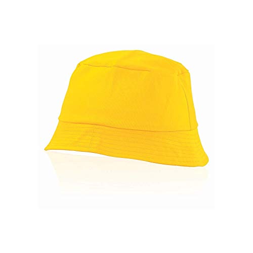 EBuyGB Secchio, Cappello Uomo, Giallo, Taglia