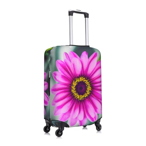 Pink Flower Luggage Covers For Suitcase Approved,Suitcase Cover Protector Fit 18-32 InchLuggage3