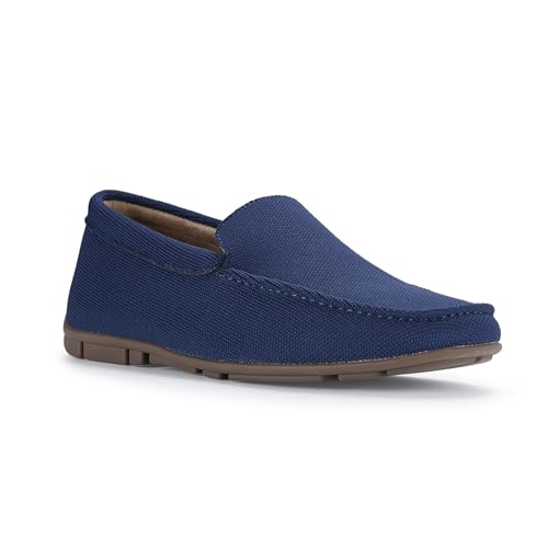 Image of Ferro Aldo Men's Dress Loafer Collection | Modern & Classic Slip-On Styles | Available in Suede, Woven, and Wholecut