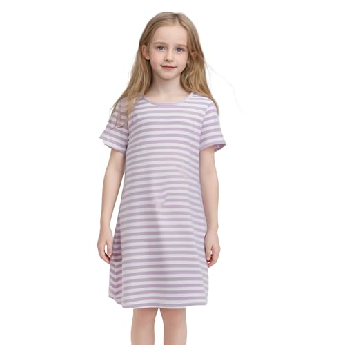 Girls Dress Cotton Shirts Princess Dresses Kids Playwear Soft Outfit for Little Girls2