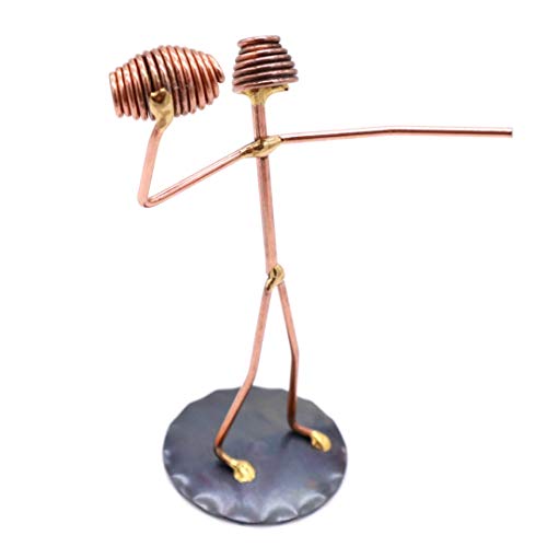 Football Collectible Handmade Metal Art Figurine, Desk Accessories, Trophy, Boss Gift, Office Décor, Business Professional, Sports #TOP4