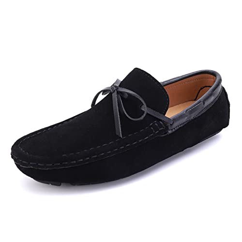 Men's Loafers Shoes Smoking Loafers Solid Colors PU Leather Slip Resistant Flat Heel Lightweight Prom Walking Slip-ons2