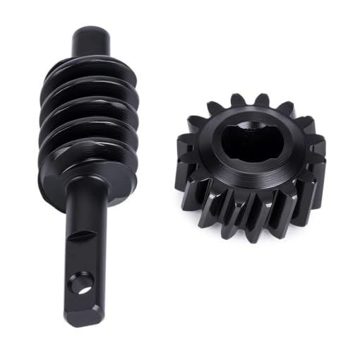 Engrenage à vis sans fin 18T en acier pour Axial SCX30 RC Bronco 1/30