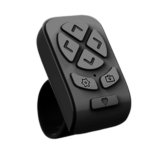 Controlador de desplazamiento bluetooths: girador de páginas inalámbrico y disparador de obturador, control remoto universal para teléfonos, tabletas y lectores electrónicos | Práctico gadget para pre