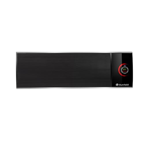 Blumfeldt CosmicBeam Ultra - Radiador Infrarrojo, Estufa 2200W, Display LED, De 5 a 45 °C,...