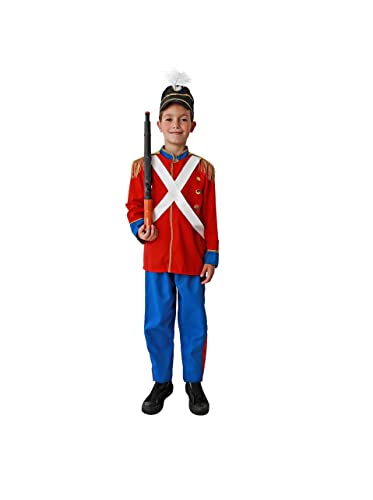 Juguetutto - Disfraz Soldadito de plomo para niños (5-6 años)