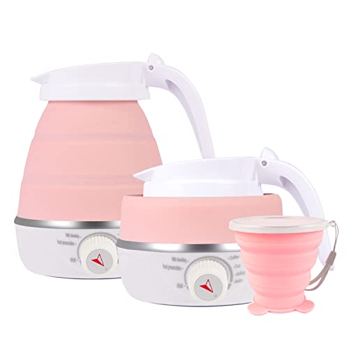 Fractoluxe Faltbarer Wasserkocher 0,6L – Kompakter Reisekocher Für Camping & Outdoor