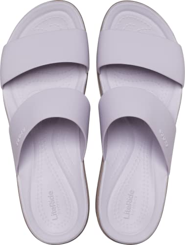 Image of Crocs Women Brooklyn Mid Wedge Sandal