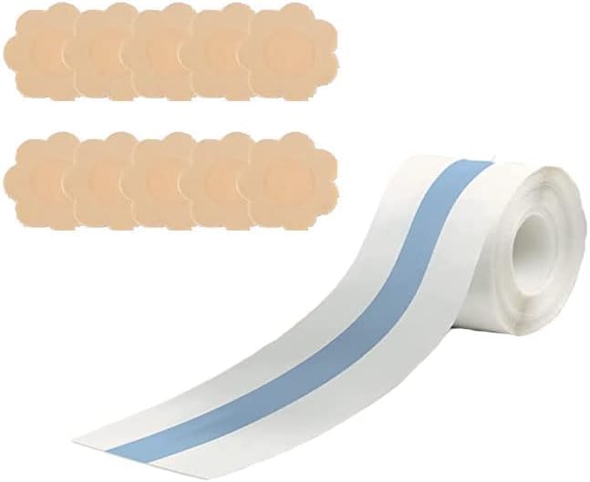 Boob Tape Clear Boobytape for Breast Invisible Lift Body Tape Transparent Self Adhesive Bra Tape Push up Sweatproof