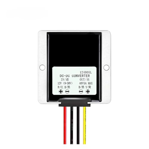 Image of UNMVBYITE Waterproof DC 12V 24V to DC 48V 1A 3A 5A Step Up Converter 12 24 Volt to 48 Volt Boost Voltage Regulator Power Module DC(DC 24V (18-30V),DC 48V 2A 96W Max)
