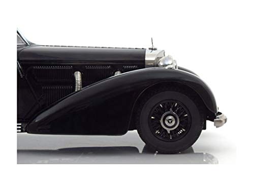 KK scale 1/18 Mercedes 540K Autobahn-kurier 1938 Black Model Car