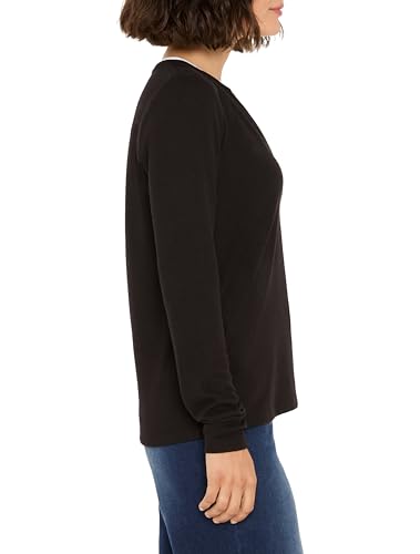 Image of NIC+ZOE Cozy Jersey Double Layer Split Neck Tee