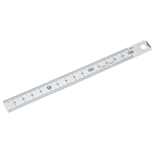 Image of Planet Satin Chrome Rule 6" / 150mm Fisher
