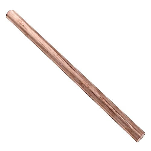 NAMOARLY Copper Rod Rods Locating Dowsing Rod Detect Gold Rod Grounding Rod Copper Round Rod Copper Tube Copper Bar Copper Sticks for Crafts