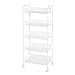 Produktbild Rollwagen mit 5 Ebenen, abnehmbarer Rollen, für Friseure, Friseursalons, Beauty-Salons, 105 × 45 × 27 cm
